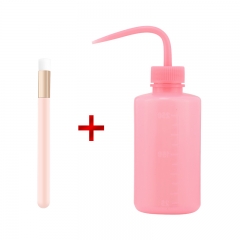 Pink Brush Pink Bottle